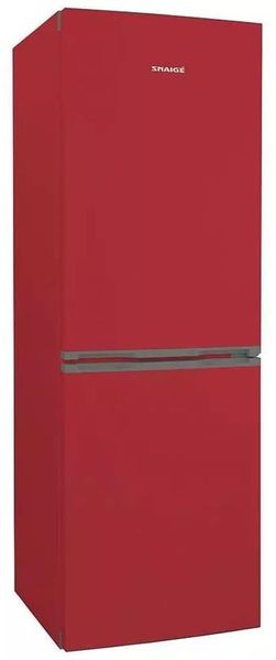 Холодильник Snaige з нижн. мороз., 176x62х65, холод.відд.-191л, мороз.відд.-88л, 2дв., A++, ST, червоний (RF53SM-S5RB2E) RF53SM-S5RB2E фото