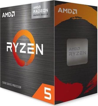 Центральний процесор AMD Ryzen 5 5600G 6C/12T 3.9/4.4GHz Boost 16Mb Radeon Graphics AM4 65W Wraith Stealth cooler Box 100-100000252BOX фото