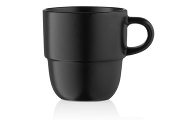 Чашка Ardesto Trento, 390 мл , чорна, кераміка AR2939T фото