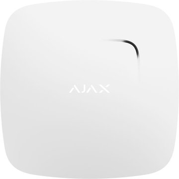 Датчик диму і чадного газу Ajax FireProtect Plus, Jeweler, бездротовий, білий (000005637) 000005637 фото