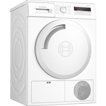 Сушильная машина Bosch тепловой насос, 8кг, A+, 60см, дисплей, белый WTH83002UA фото
