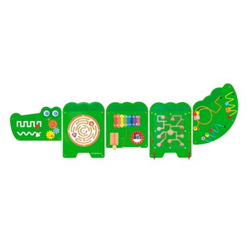 Бизиборд Viga Toys Крокодил, 5 секций (50346FSC) 50346FSC фото