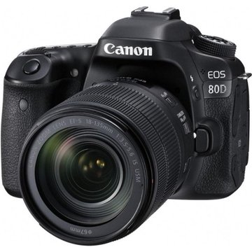 Цифр. фотокамера дзеркальна Canon EOS 80D + об'єктив 18-135 IS nano USM (1263C040) 1263C040 фото