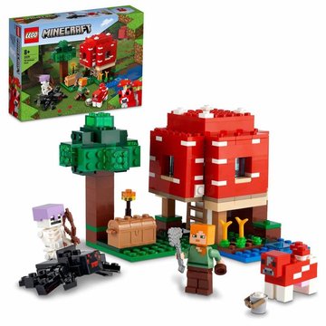 Конструктор LEGO Minecraft Грибний будинок 21179 21179 фото