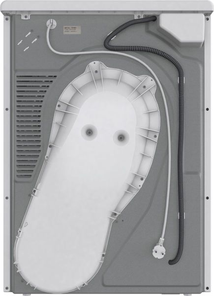 Сушильна машина Gorenje тепловий насос, 8кг, A+++, 60см, дисплей, білий (DNE83/GN) DNE83/GN фото