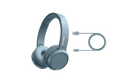 Наушники Philips TAH4205 Over-Ear Wireless Синий (TAH4205BL/00) TAH4205 фото