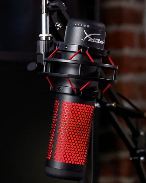 Мікрофон HyperX QuadCast Black (4P5P6AA) 4P5P6AA фото