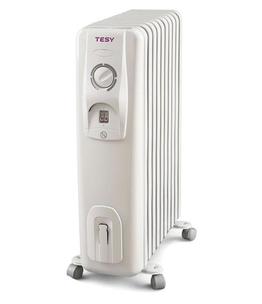 Масляный радиатор TESY CC 2008 E05 R 2000 Вт, 24 м2, 8 Т-образных секций, мех. упр-ние (301761) 301761 фото