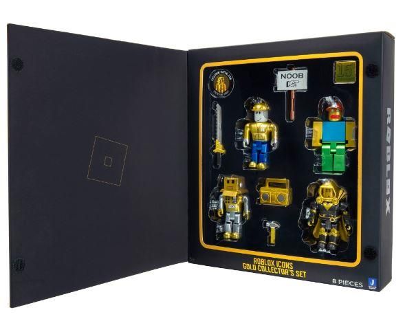 Ігровий набір Jazwares Roblox Four Figure Pack Roblox Icons - 15th Anniversary Gold Collector’s Set (ROB0527) ROB0527 фото