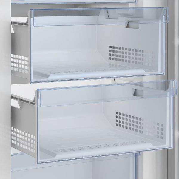 Морозильная камера Beko, 192x70x77, 404л, 1дв., A+, NF, дисплей, белый (RFNE448E35W) RFNE448E35W фото