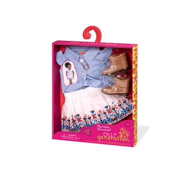 Набір одягу для ляльок ранчо Our Generation BD30359Z BD30359Z фото