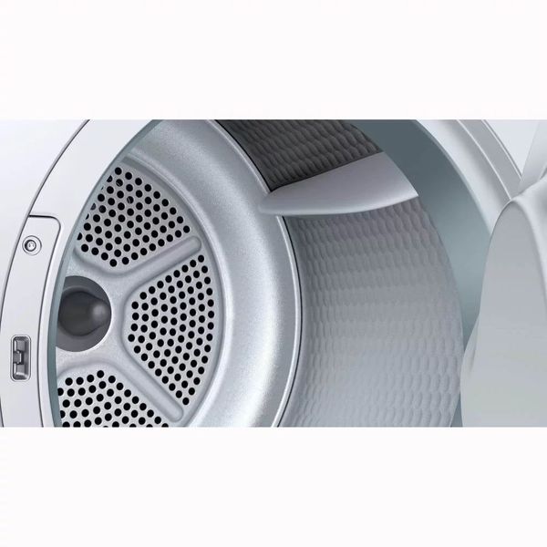 Сушильна машина Bosch тепловий насос, 8кг, A+, 60см, дисплей, білий (WTH83002UA) WTH83002UA фото