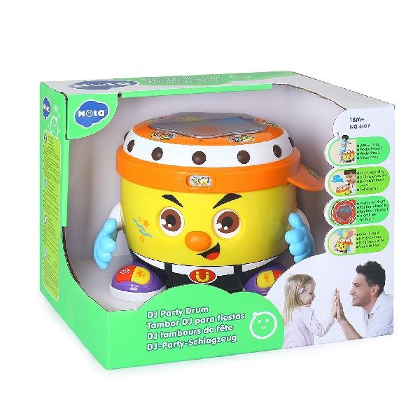Інтерактивна музична іграшка Hola Toys Веселий барабан (6107) 6107 фото