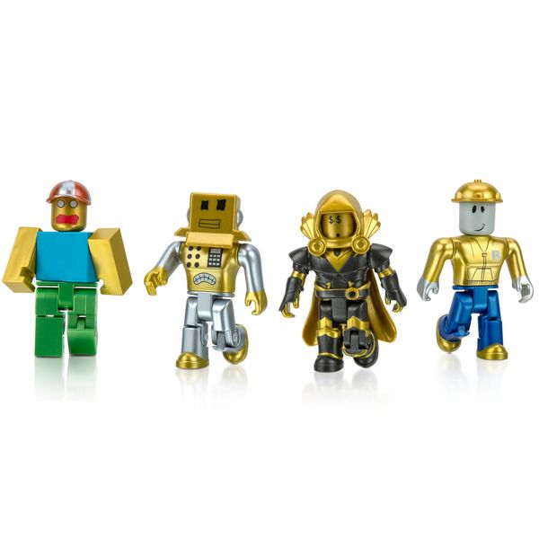 Ігровий набір Jazwares Roblox Four Figure Pack Roblox Icons - 15th Anniversary Gold Collector’s Set (ROB0527) ROB0527 фото