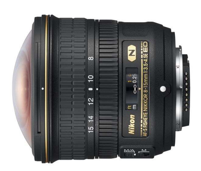 Об'єктив Nikon 8-15mm f/3.5-4.5E ED AF-S FISHEYE (JAA831DA) JAA831DA фото