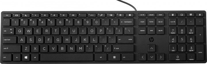 Клавіатура НР 320K USB Чорна (9SR37AA) 9SR37AA фото