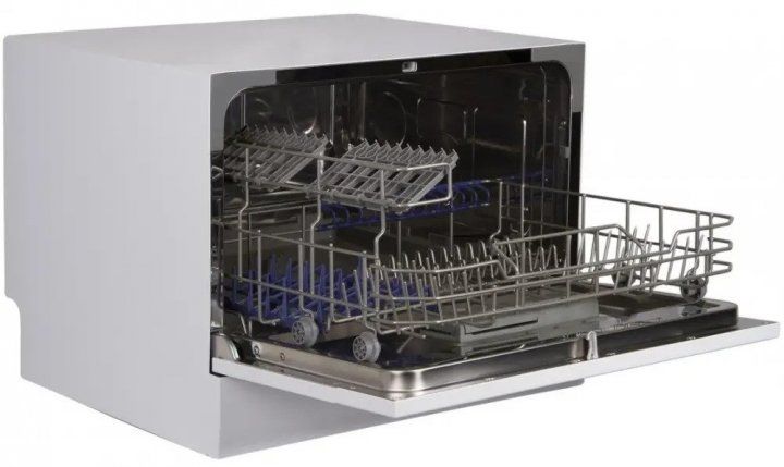 Посудомийна машина Beko настільна, 6компл., A+, 44см, дисплей, білий (DTC36611W) DTC36611W фото
