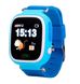 Дитячий телефон-годинник з GPS трекером GOGPS К04 синій K04BL K04PK фото