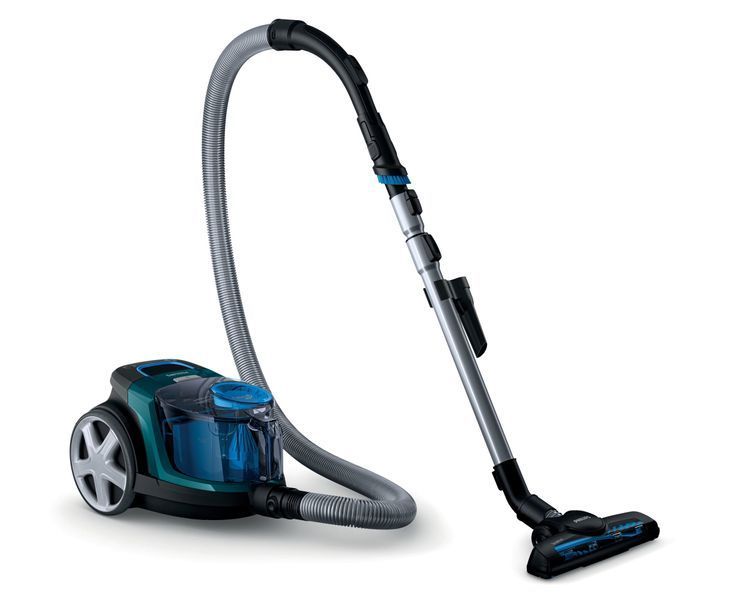 Пилосос Philips контейнерний 3000 series&nbsp;, 900Вт, конт пил -1,5л, НЕРА, турбощітка, чорно-зелений - Уцінка FC9334/09 фото