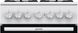 Плита Gorenje комбінована, 70л, 50x60см, дисплей, IconLed, емальовані, білий (GK5B41WH)