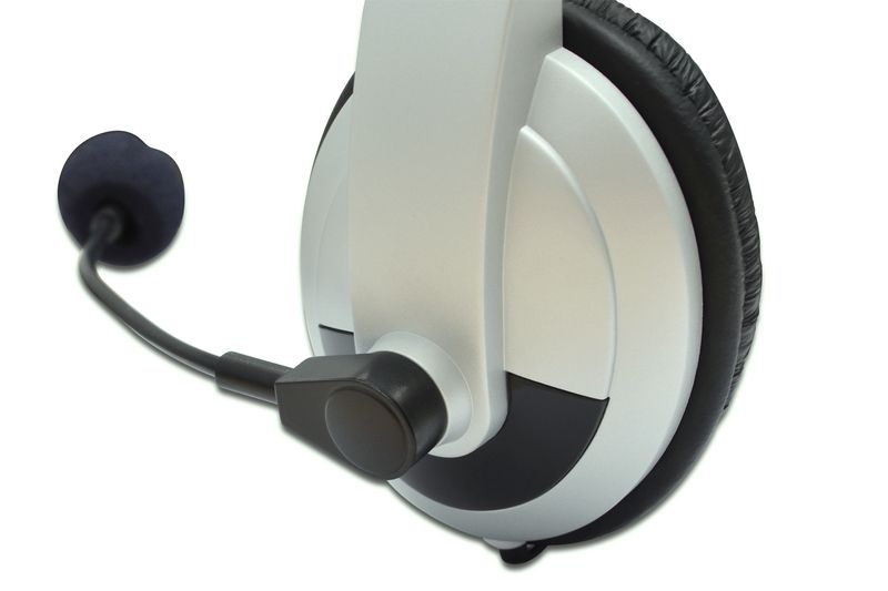 Гарнітура DIGITUS Stereo Headset, 2x3.5mm AUX, кабель 1.8м (DA-12201) DA-12201 фото