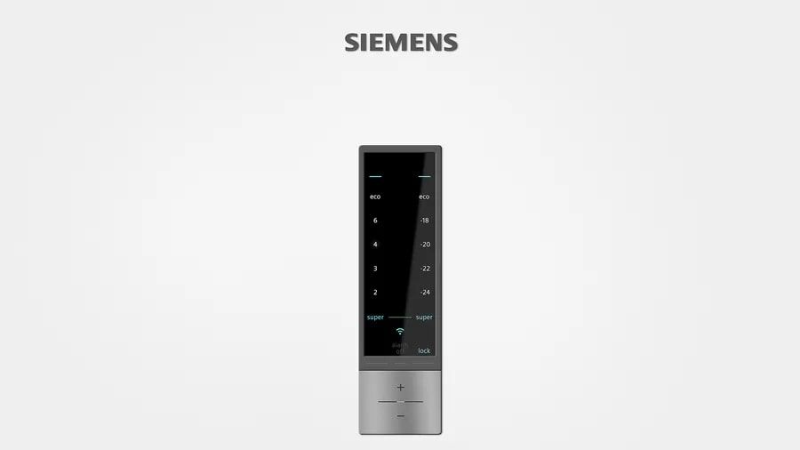 Холодильник Siemens з нижн. мороз., 203x60x67, xолод.відд.-279л, мороз.відд.-87л, 2дв., А++, NF, дисплей, білий (KG39NXW326) KG39NXW326 фото