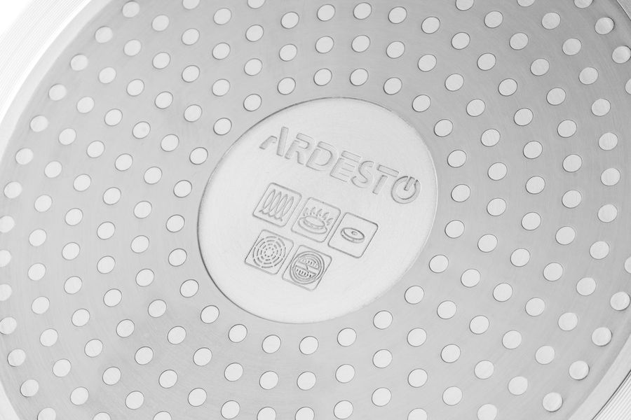 Сковорода Ardesto Gemini Abetone 24 см, черный, алюминий. (AR1924GBH) AR1924GBH фото