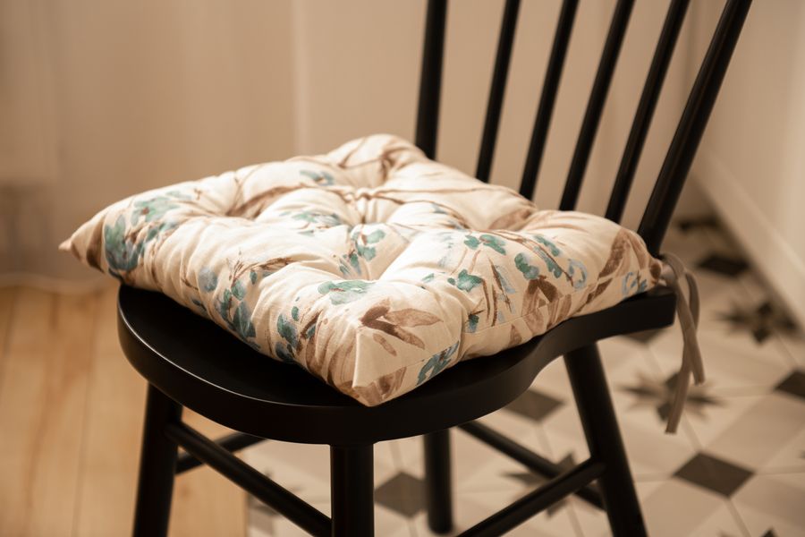 Подушка для стула Ardesto Flower, 40х40см, чехол: 70% хлопок, 30% полиэстер, нап-ч: 50% холоф, 50% пп ART03PF фото