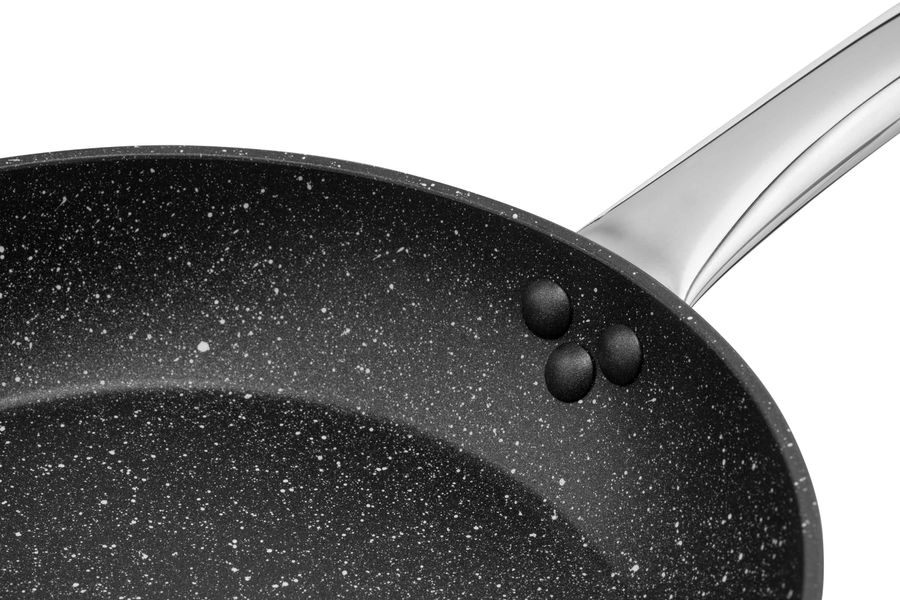 Сковорода Ardesto Gemini Abetone 24 см, черный, алюминий. (AR1924GBH) AR1924GBH фото
