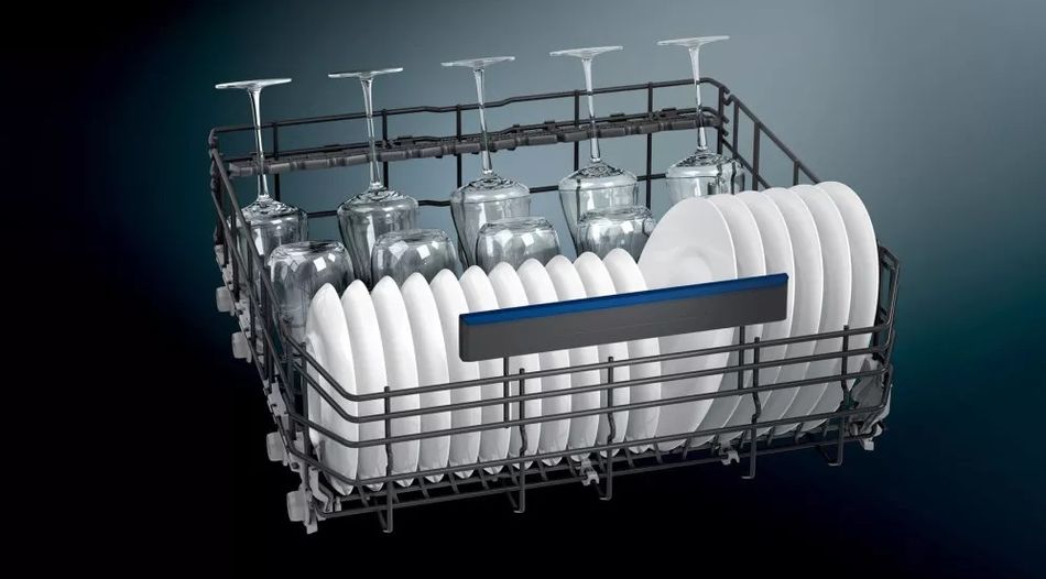 Посудомийна машина Siemens вбудовувана, 14компл., A+++, 60см, дисплей, 3й кошик, білий (SN65ZX49CE) SN65ZX49CE фото