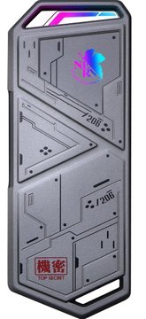 Портативный корпус SSD ASUS ROG STRIX ARION EVA Edition ESD-S1C/SIL/G/AS EVA PCIe NVMe M.2 2230/2242/2260/2280 USB-C 3.2 Gen 2x1 90DD02H2-M09000 фото