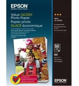 Бумага Epson A4 Value Glossy Photo Paper 50 л (C13S400036) C13S400036 фото