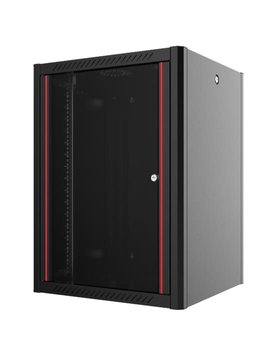 Шкаф MIRSAN 19", 7U, WTN, 600x560 мм, черный - Уцінка MR.WTN07U56DE.01 фото