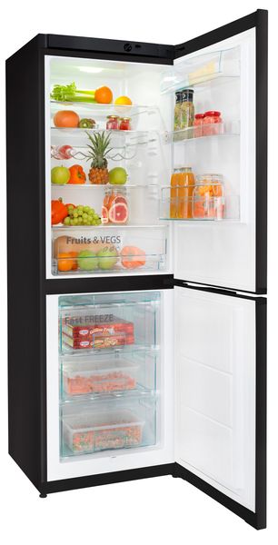 Холодильник Snaige з нижн. мороз., 176x62х65, холод.відд.-191л, мороз.відд.-88л, 2дв., A++, ST, чорний (RF53SM-S5JJ2E) RF53SM-S5JJ2E фото