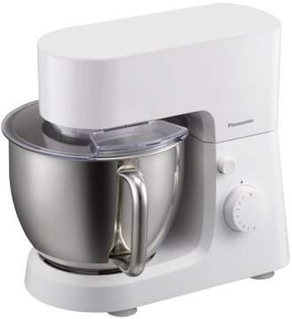 Кухонна машина Panasonic, 1000Вт, чаша-метал, корпус-пластик, насадок-3, білий MK-CM300WTQ фото