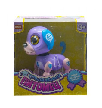 Інтерактивна іграшка Кмітливий вихованець "Цуценя" DISON E5599-7 Фіолетовий E5599-7 фото