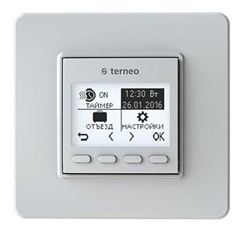 Терморегулятор Terneo PRO електронне керування, програматор, IP20, внутрішній, білий (terneo_pro) terneo_pro фото