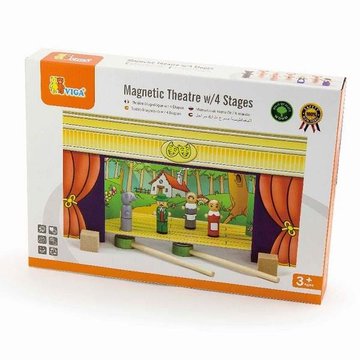 Дерев'яний ігровий набір Viga Toys Магнітний театр (56005) 56005 фото