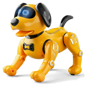 Інтерактивний пес на д/в 22 см Жовтий (K11(Yellow)) K11(Yellow) фото