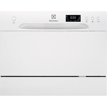 Посудомийна машина Electrolux настільна, 6компл., A+, 55см, дисплей, білий ESF2400OW фото