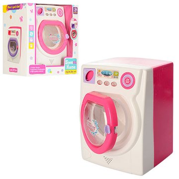Дитячий ігровий пральна машинка на батарейках (677(PINK)) 677 фото