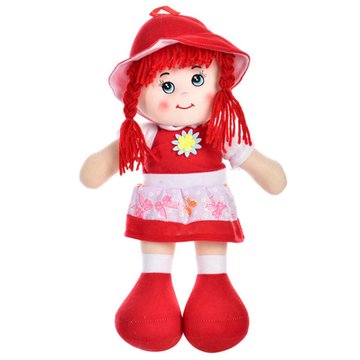 Лялька м'яконабивна Bambi , 35 см Червоний (622323(Red-White)) 622323(Pink-Pink) фото
