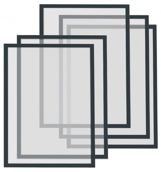 Рамки магнітні A4 чорні Magnetofix Frame Black Set (1130312) 1130302 фото