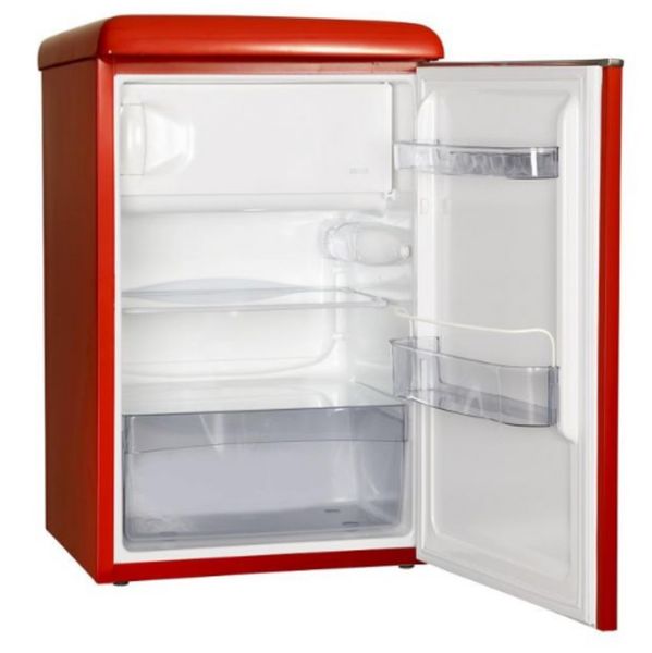 Холодильна камера Snaige, 88.5x56х60, 97л, 17л, 1дв., A++, ST, retro, червоний (R13SM-PRR50F) R13SM-PR фото