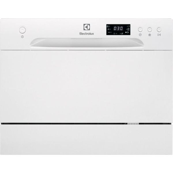 Посудомоечная машина Electrolux настольная, 6компл., A+, 55см, дисплей, белый (ESF2400OW) ESF2400OW фото