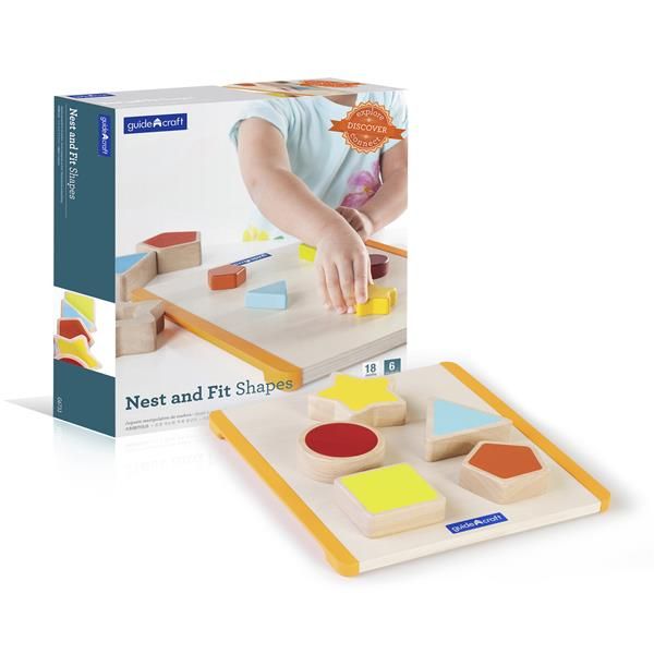 Рамка-вкладиш Guidecraft Manipulatives Фігури (G6733) G6733 фото