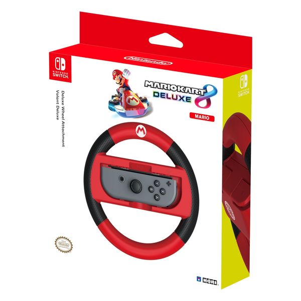 Руль Steering Wheel Deluxe Mario Kart 8 Mario для Nintendo Switch (873124006520) 873124006520 фото