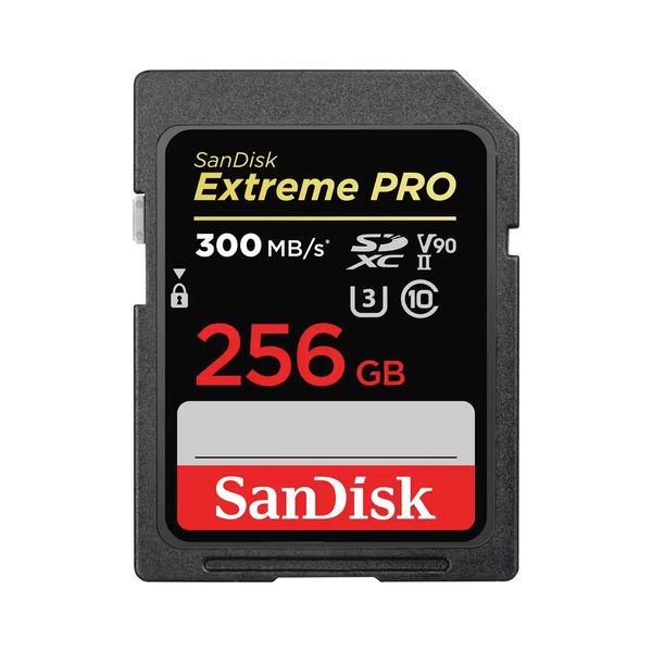 Карта пам'яті SanDisk SD 256GB C10 UHS-II U3 V90 R300/W260MB/s Extreme Pro (SDSDXDK-256G-GN4IN) SDSDXDK-256G-GN4IN фото