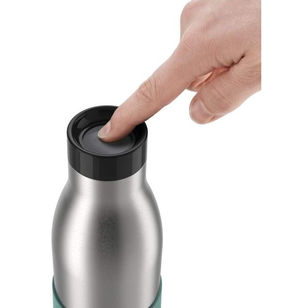 Термопляшка Tefal Bludrop, 500мл, діам70, t хол. 24г, гар.12г, нерж.сталь+пластик, зелений (N3110610) N3110610 фото
