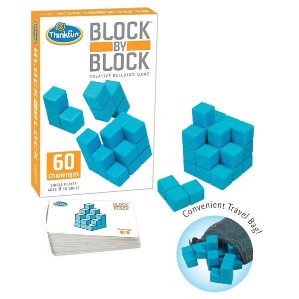 Настільна гра-головоломка Блок за блоком (Block By Block) ThinkFun Гра-головоломка Block By Block (Блок за блоком) ThinkFun (5931) 5931 фото